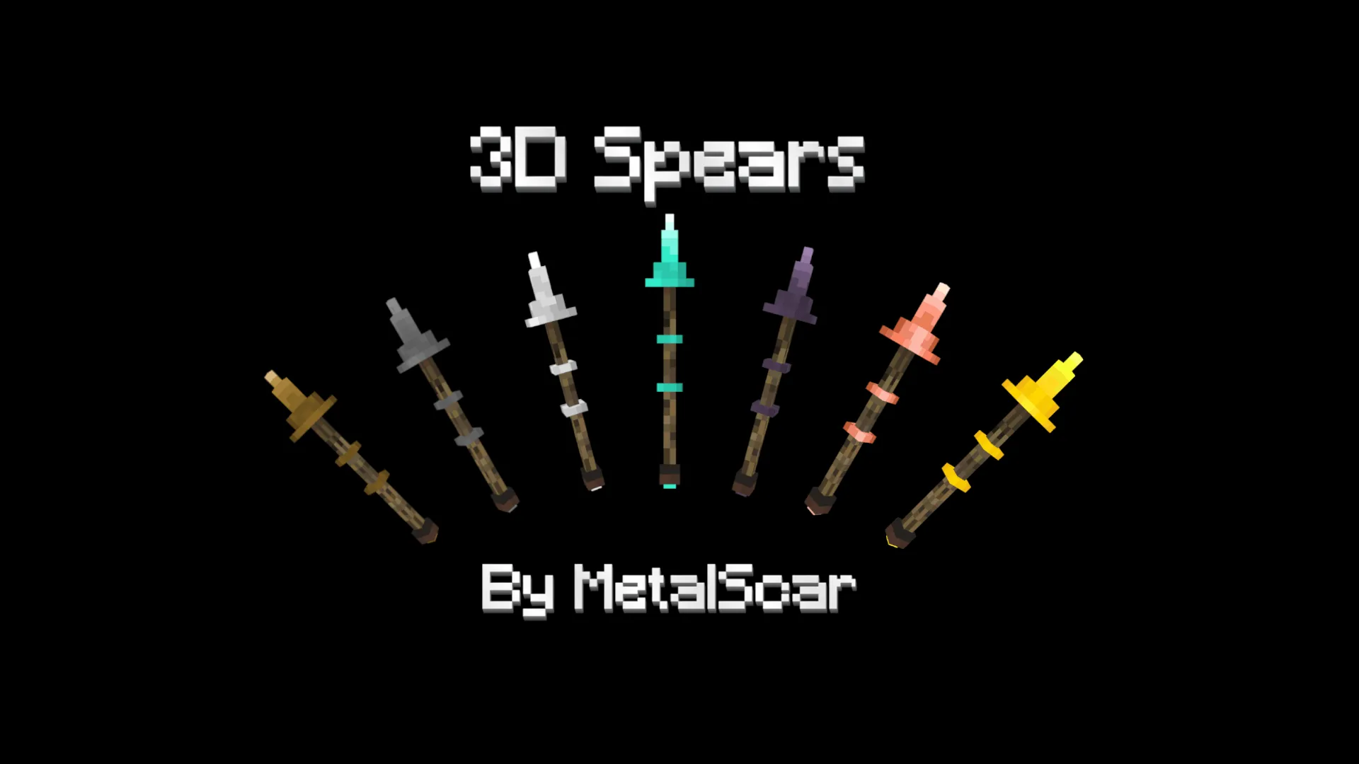 Scar's 3d Spears — скриншот 8 (Текстуры, Minecraft)