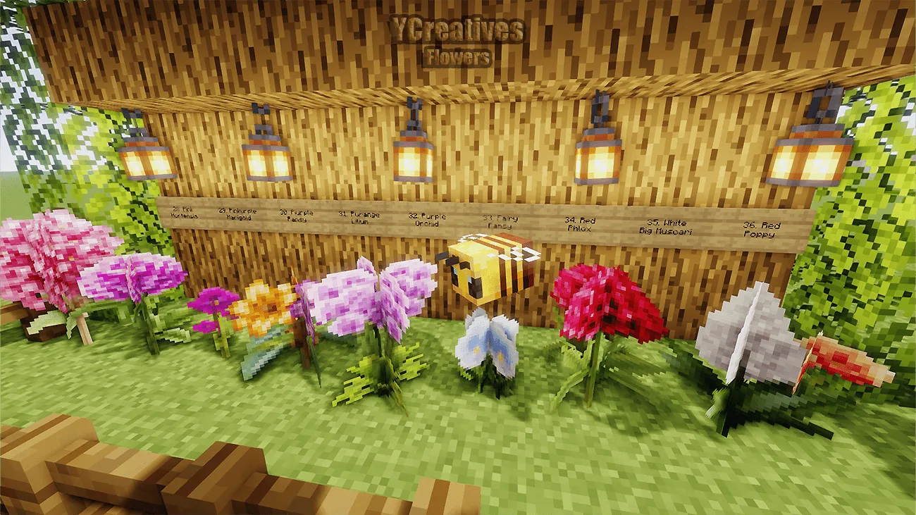 YCreativesFlowers, Моды, Minecraft
