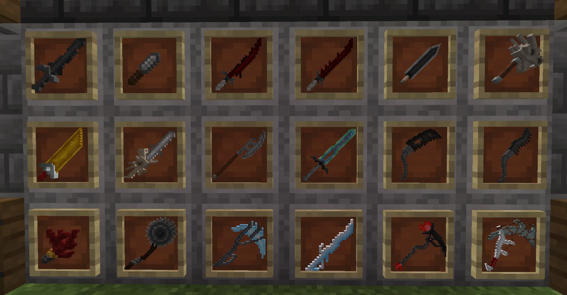 Mokels Weaponry, Моды, Minecraft