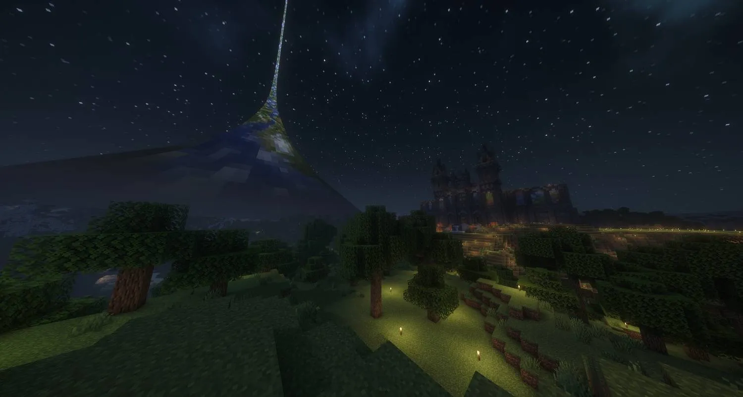 Halo Ring Skybox (Xbox 360 Mash-Up Pack) — скриншот 2 (Текстуры, Minecraft)