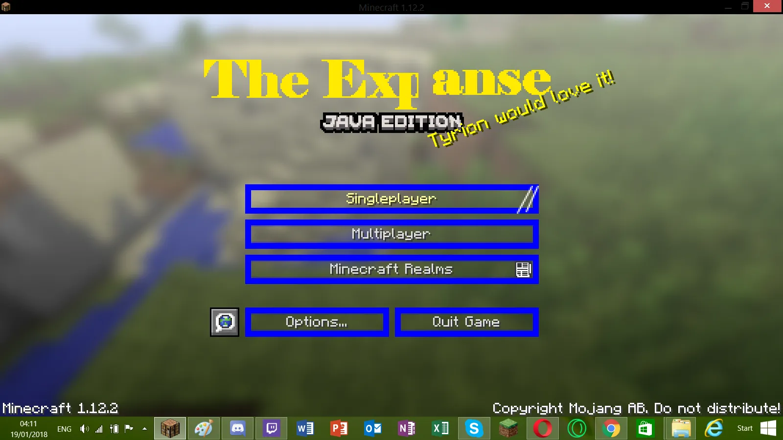The Expanse (Texture Pack) — скриншот 1 (Текстуры, Minecraft)