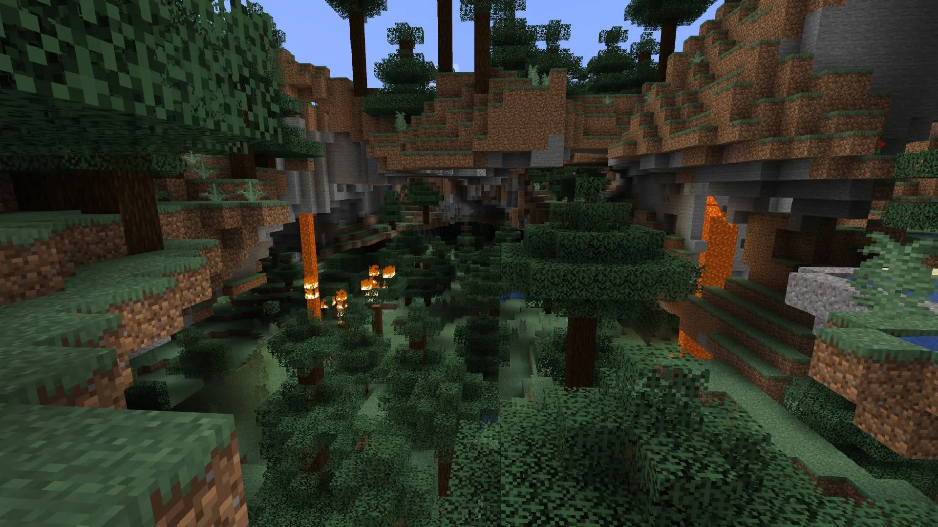 Undermod | Underground Biomes, Village Sewers, Giant Meteorite Craters, Subterranean Seas, Rives, Caves and more!, Моды, Minecraft