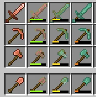 Aged Copper Gear — скриншот 1 (Текстуры, Minecraft)