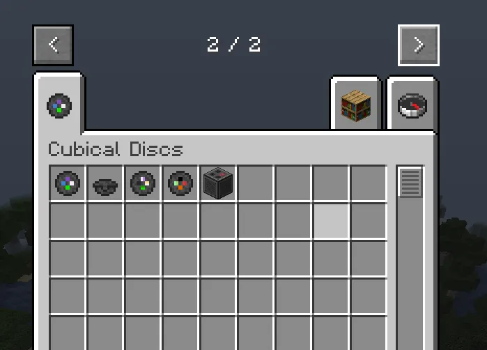 Cubical Discs, Моды, Minecraft