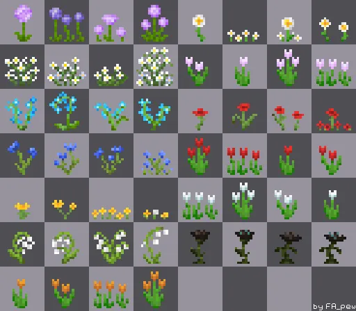 FA_Flowers — скриншот 3 (Текстуры, Minecraft)