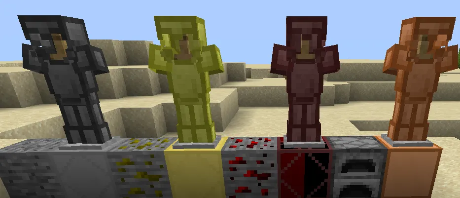 ores and armor(NEW), Моды, Minecraft