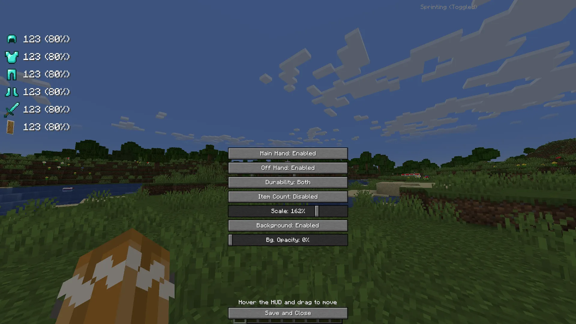 ArmorStats HUD, Моды, Minecraft