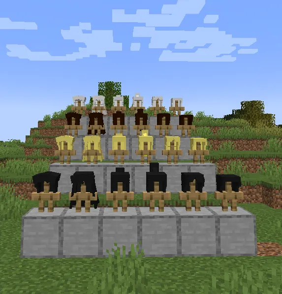 Giggitys Wig's — скриншот 2 (Моды, Minecraft)