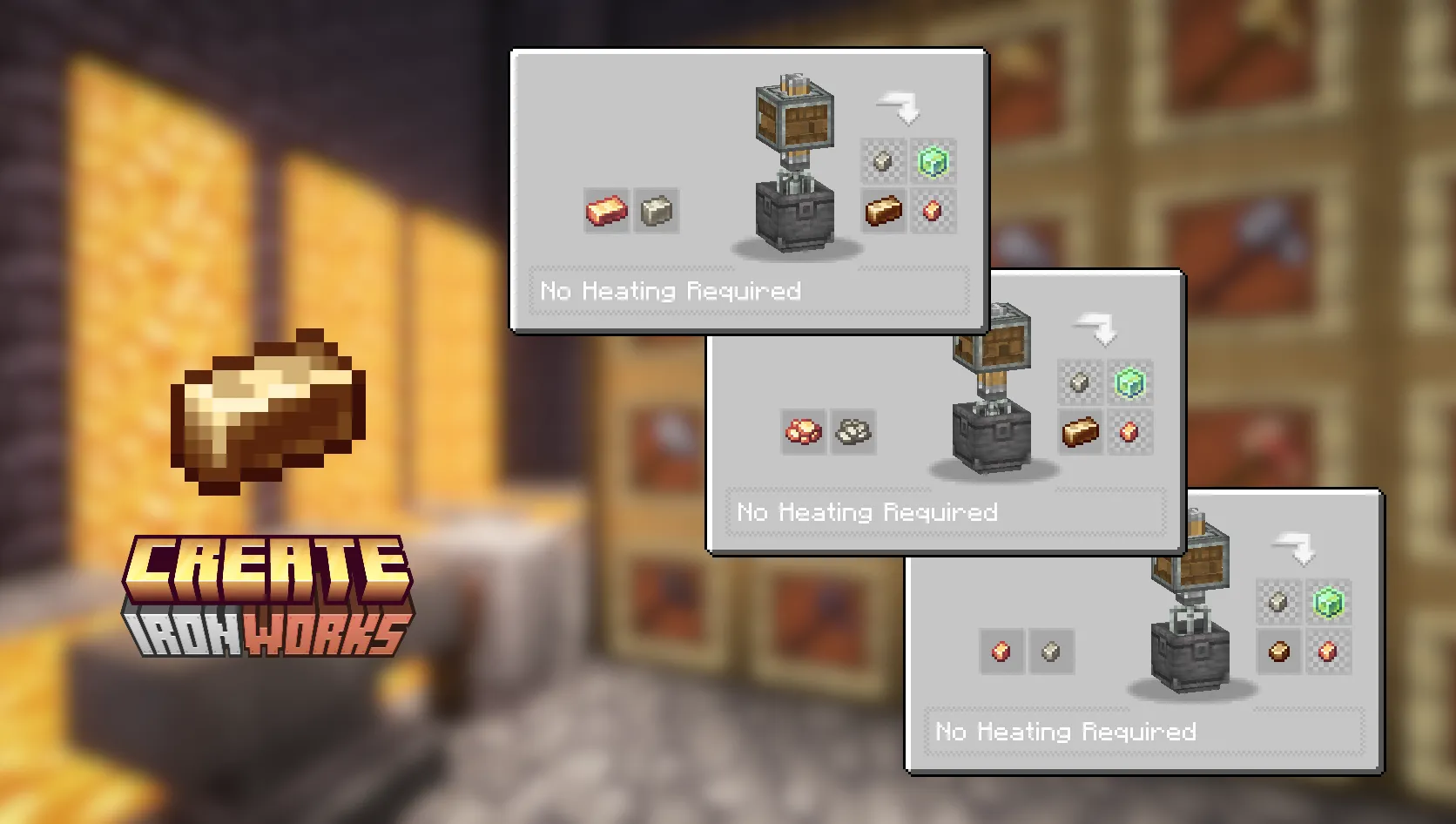 Create: Ironworks, Моды, Minecraft