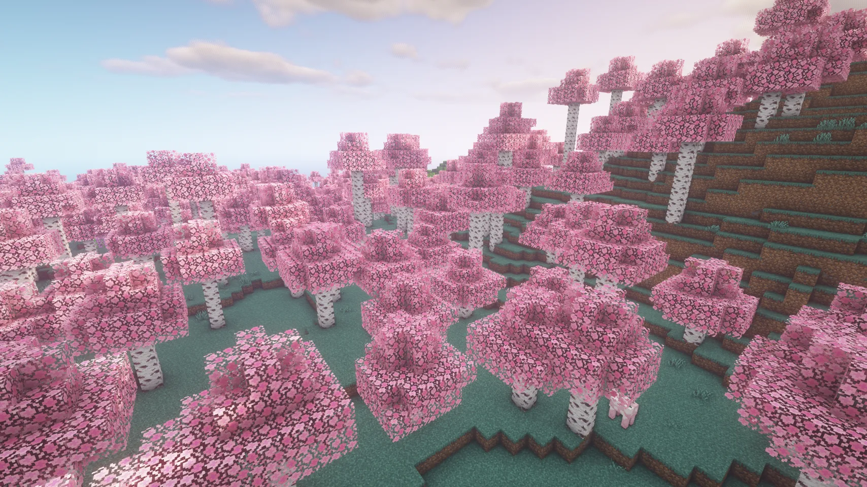Cherry Bloom — скриншот 1 (Текстуры, Minecraft)