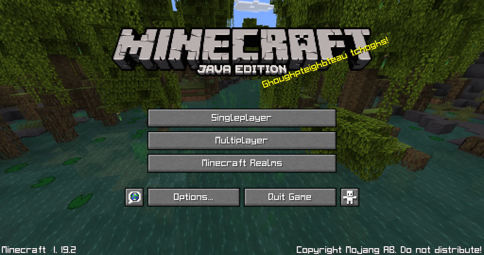 Blocky Font (MC Deluxe), Текстуры, Minecraft