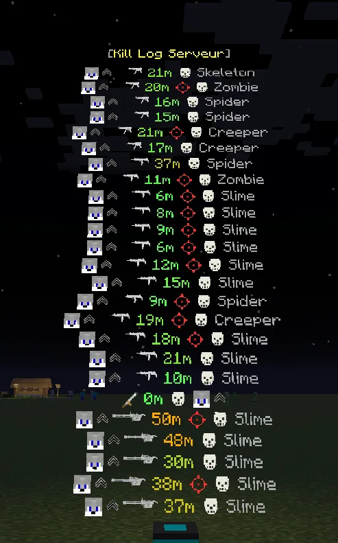[TACZ] Kill Feed Advanced — скриншот 3 (Моды, Minecraft)