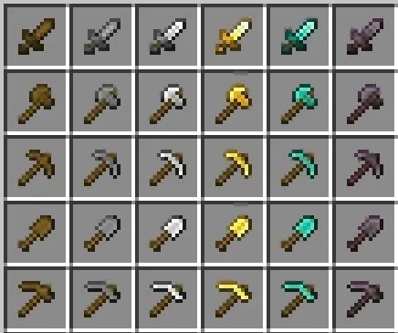 Dark’s Tiny Tools — скриншот 2 (Текстуры, Minecraft)