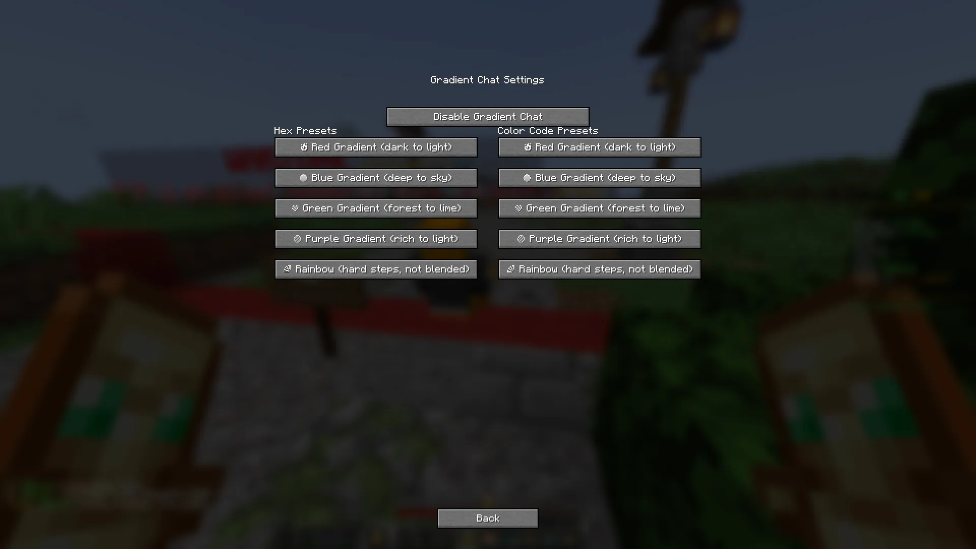 HexChatColor — скриншот 1 (Моды, Minecraft)