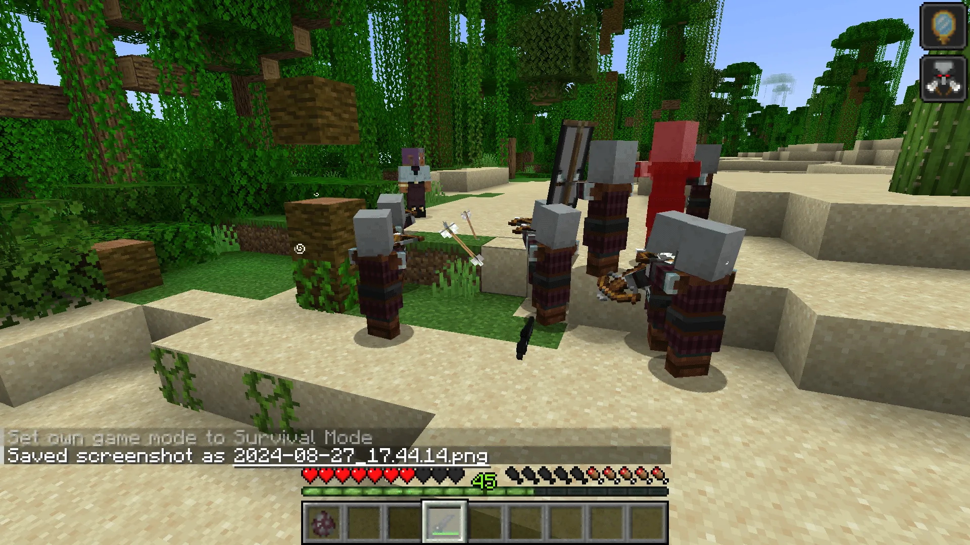 The Eight Renowned Blades, Моды, Minecraft