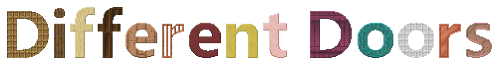 Different Doors, Моды, Minecraft