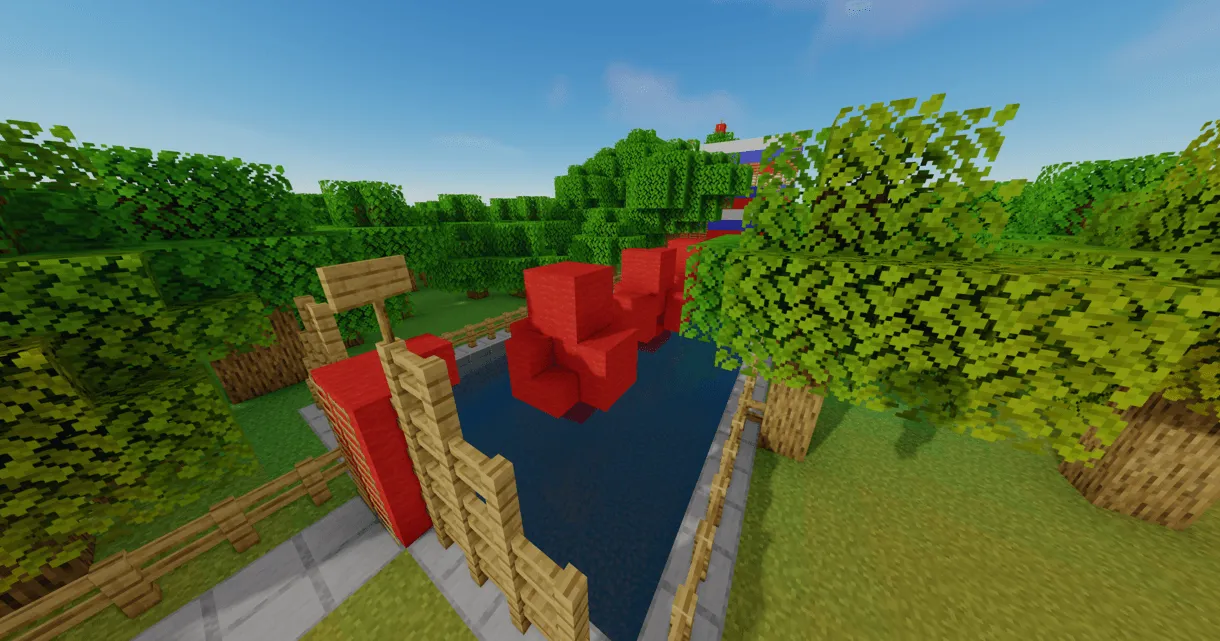 WIPEOUT REMAKE, Карты, Minecraft