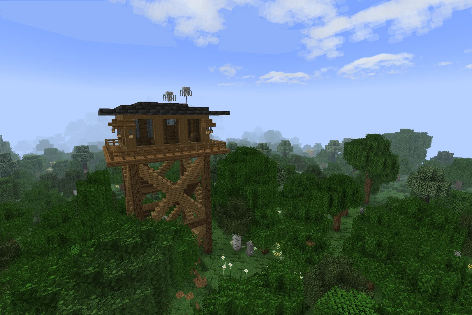 Skyfall: The Last Adventure — скриншот 1 (Модпаки, Minecraft)