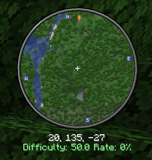 Apocalypse Minimap Hud — скриншот 1 (Моды, Minecraft)