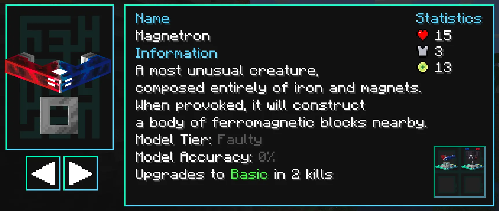 Hostile Neural Networks: Extra Data Models, Дата-паки, Minecraft