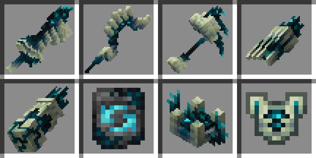 G+ | Sculk Weapons and Tools, Дата-паки, Minecraft