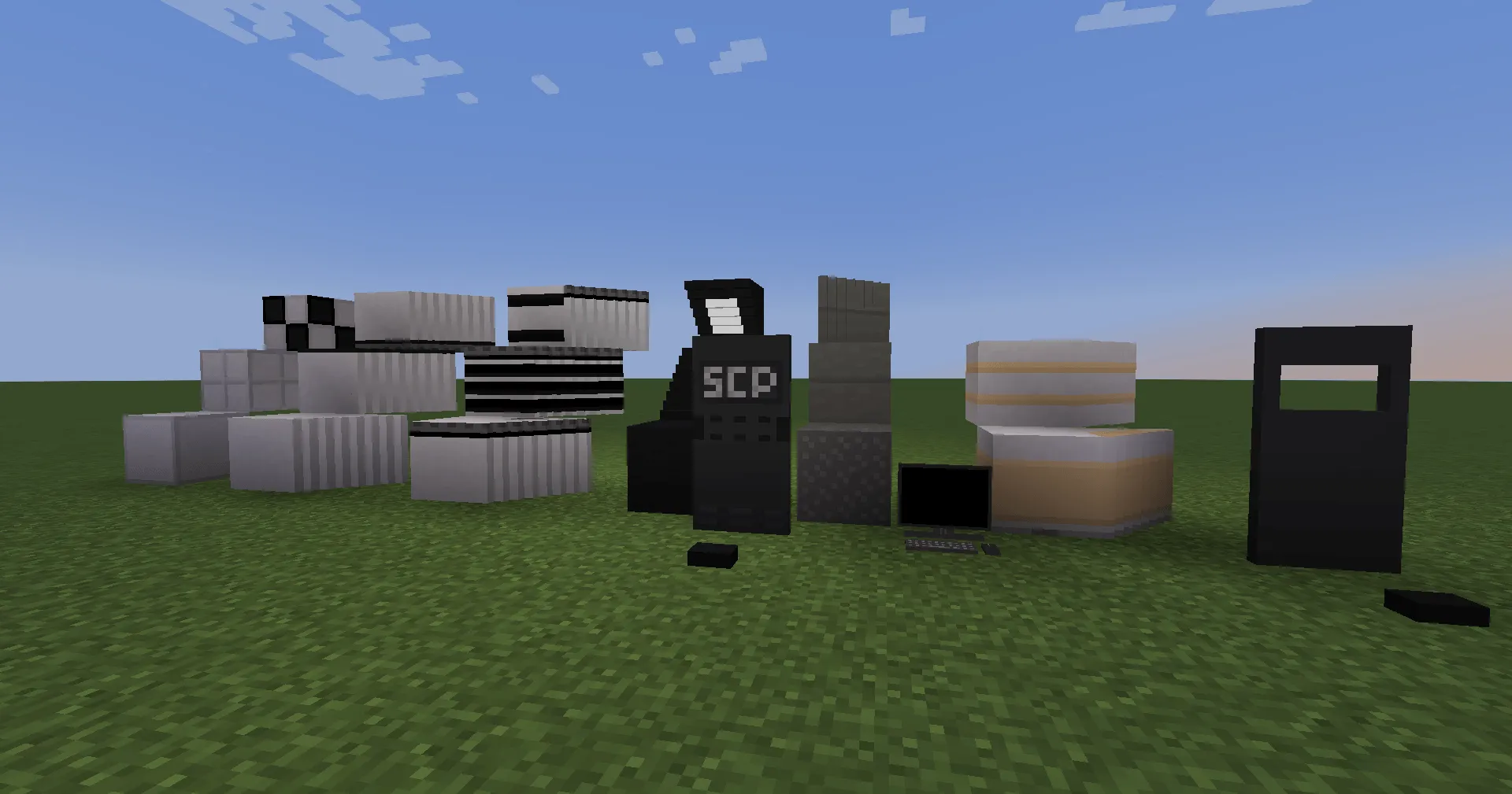 Scp Heavy containment, Моды, Minecraft