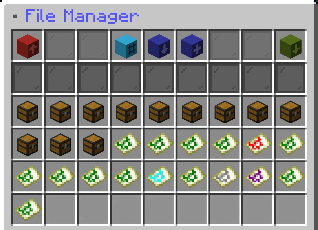 MWeb - File Sharing — скриншот 1 (Плагины, Minecraft)
