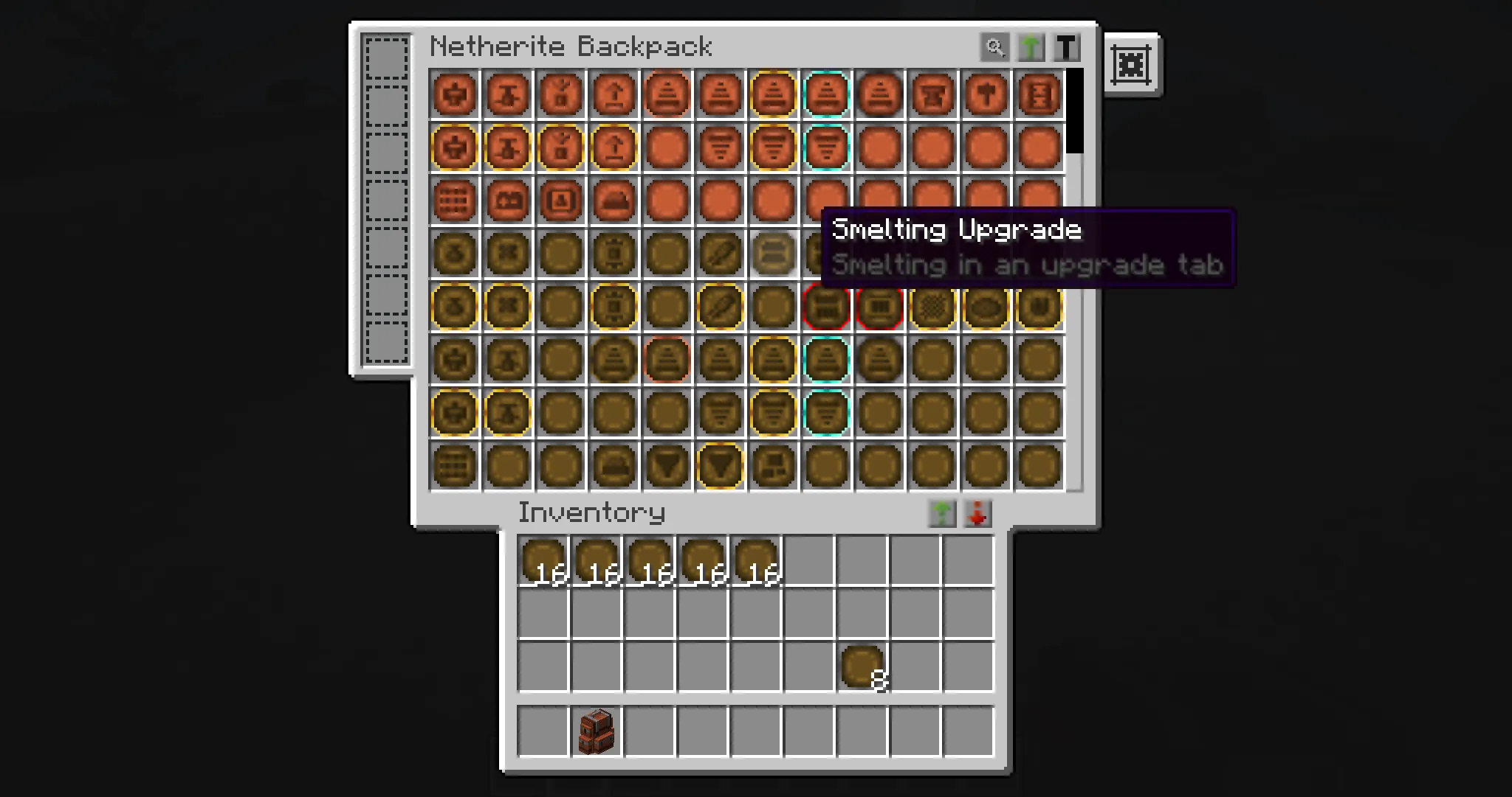 Better Sophisticated Upgrades — скриншот 1 (Текстуры, Minecraft)