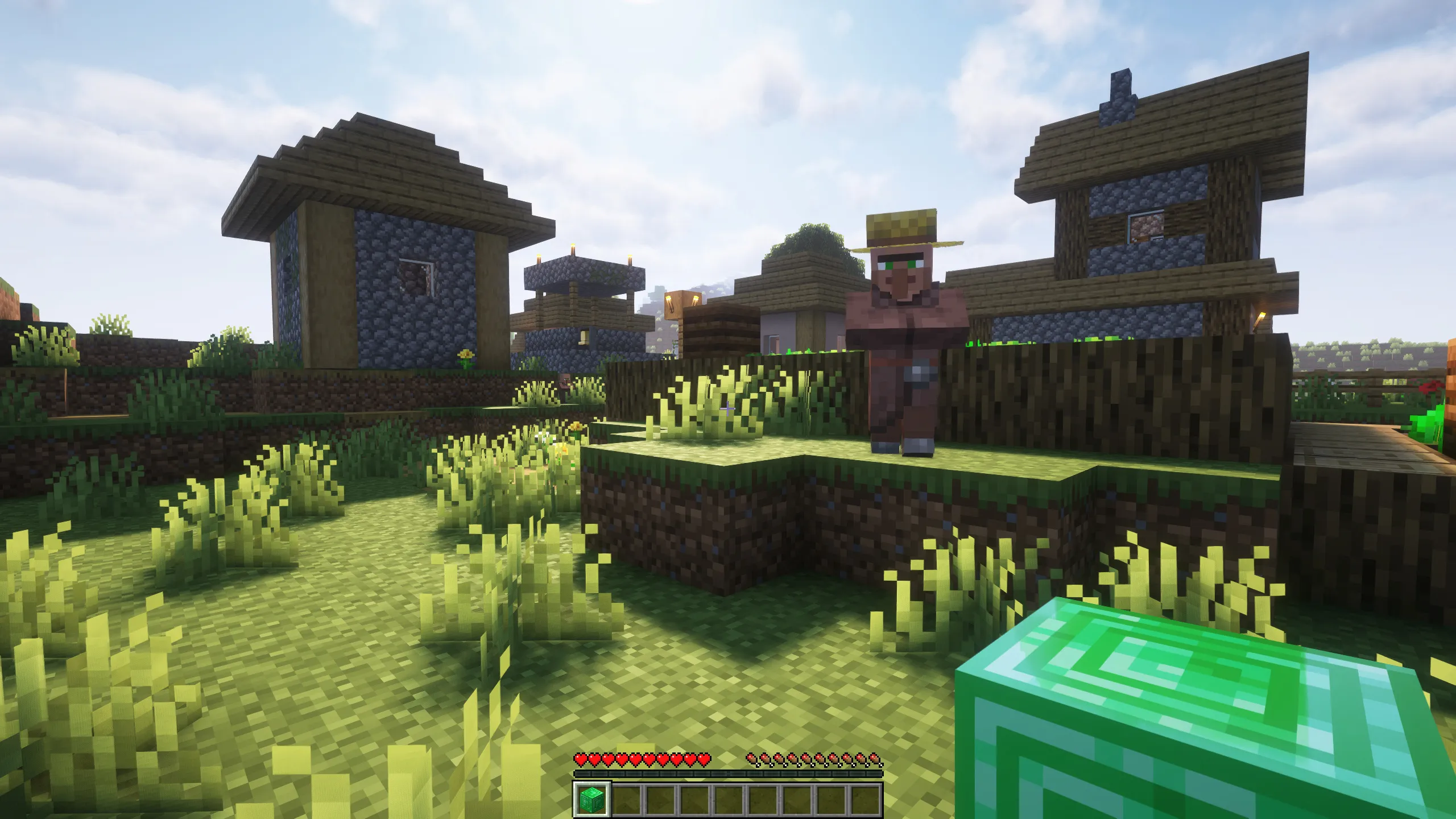 Simple Villager Follow — скриншот 1 (Моды, Minecraft)