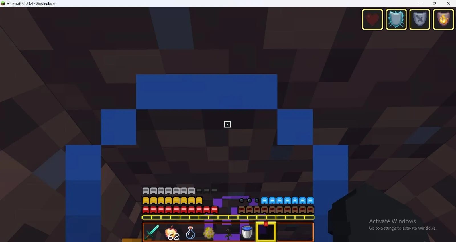 Better GUI + Among Us Hearts — скриншот 12 (Текстуры, Minecraft)