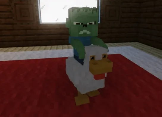 movie CHICKEN JOCKEY — скриншот 4 (Текстуры, Minecraft)