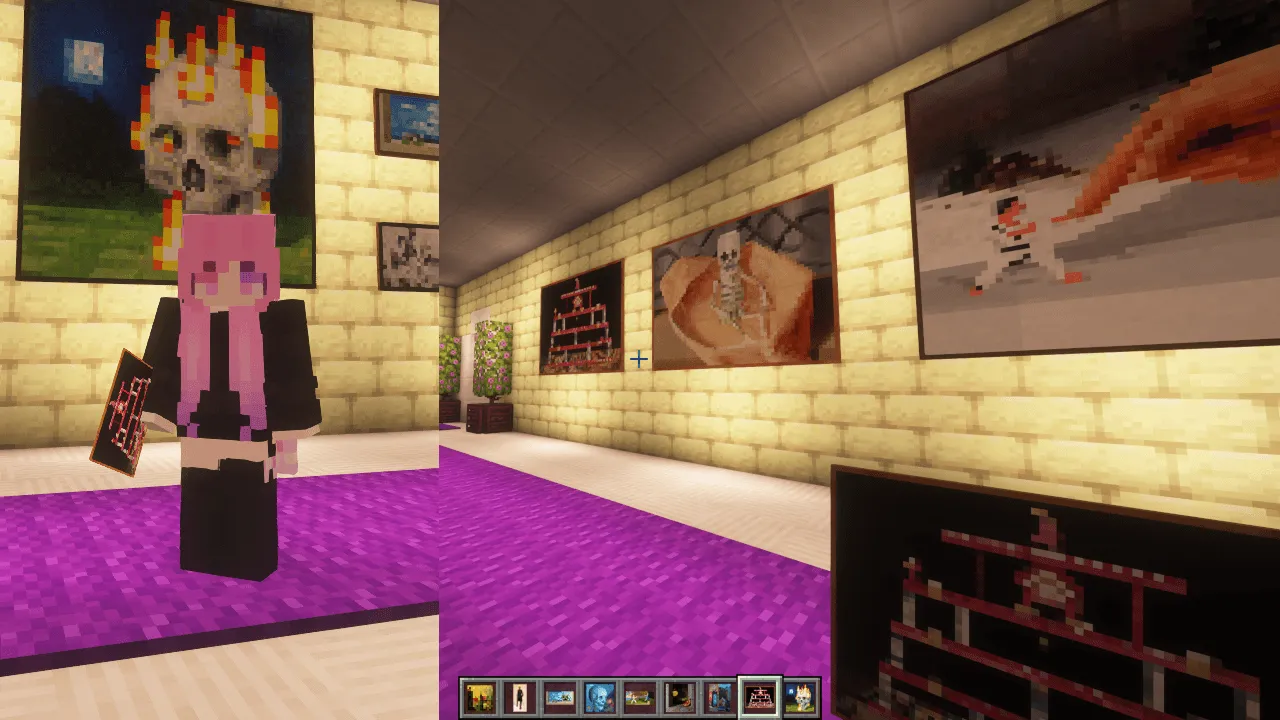 Undopia Unique Painting Items, Текстуры, Minecraft