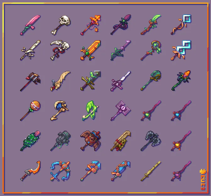 Nenufar's Swords & Weapons, Моды, Minecraft