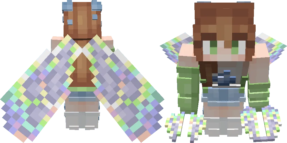 Fairy Wings Elytra, Текстуры, Minecraft