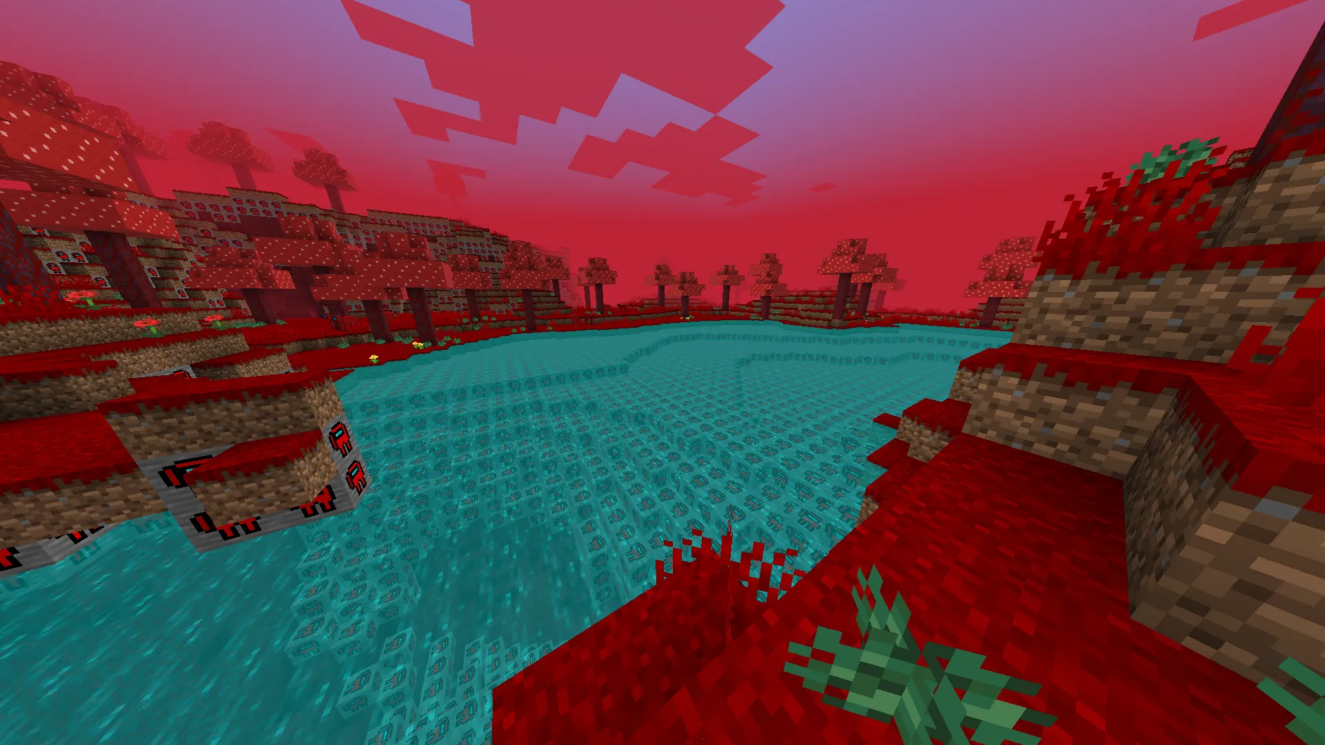 Amongus Dimension, Моды, Minecraft