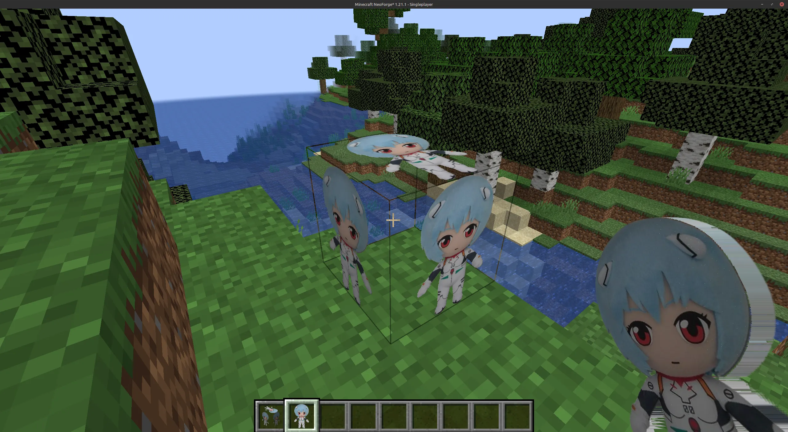 Rei Plush, Моды, Minecraft