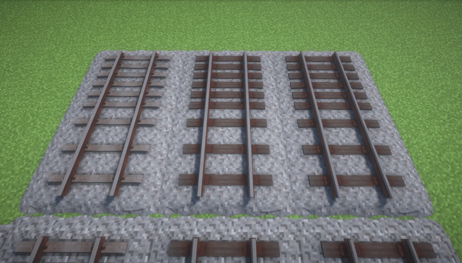 North American Tracks - Immersive Railroading — скриншот 3 (Текстуры, Minecraft)