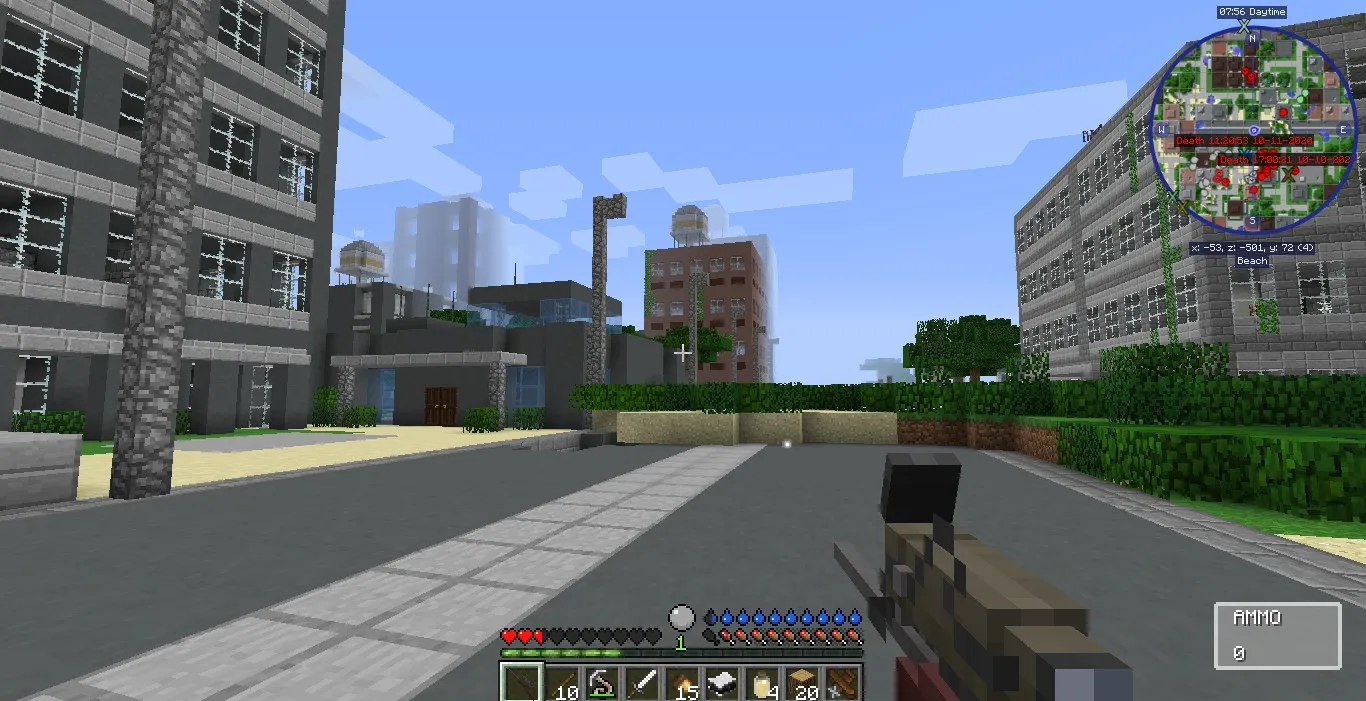 Team Fortress: City Survival — скриншот 1 (Модпаки, Minecraft)