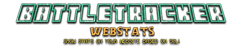 BattleTrackers Webstat — скриншот 1 (Плагины, Minecraft)