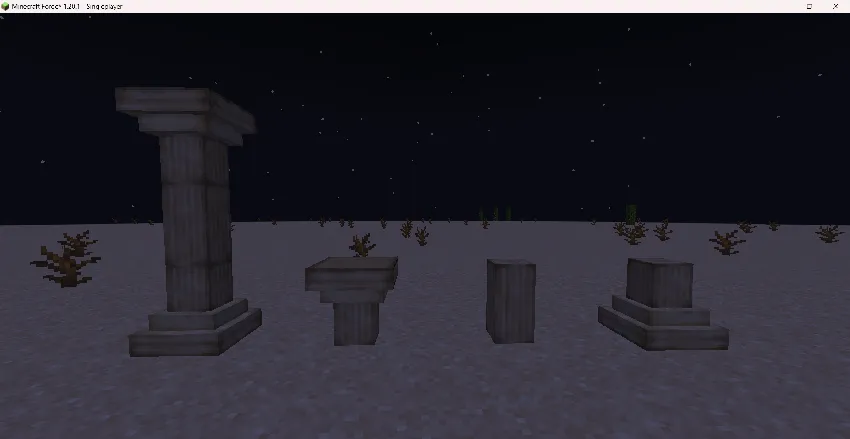 Egyptian Decoration Pack — скриншот 1 (Моды, Minecraft)
