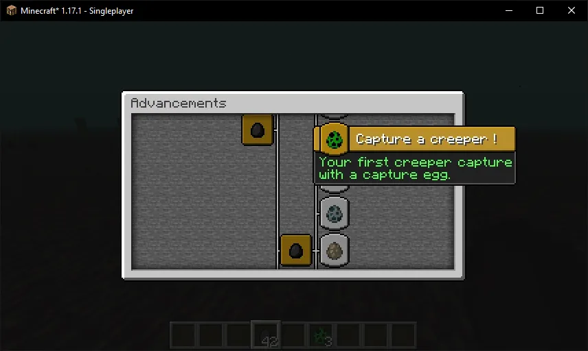 Egg to capture mob - Fabric, Моды, Minecraft