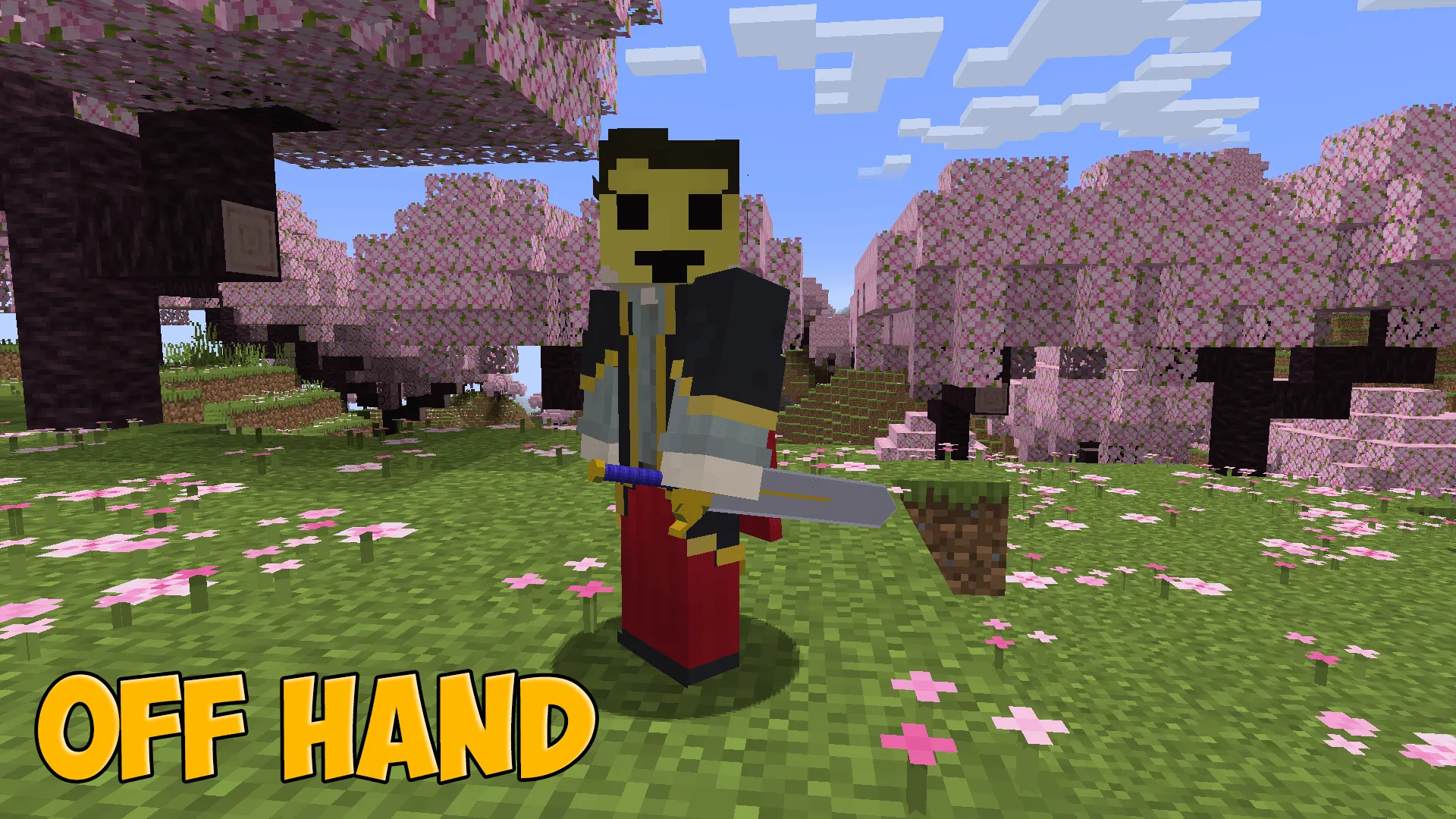 Himmel hero sword from anime Sousou no Frieren — скриншот 4 (Текстуры, Minecraft)