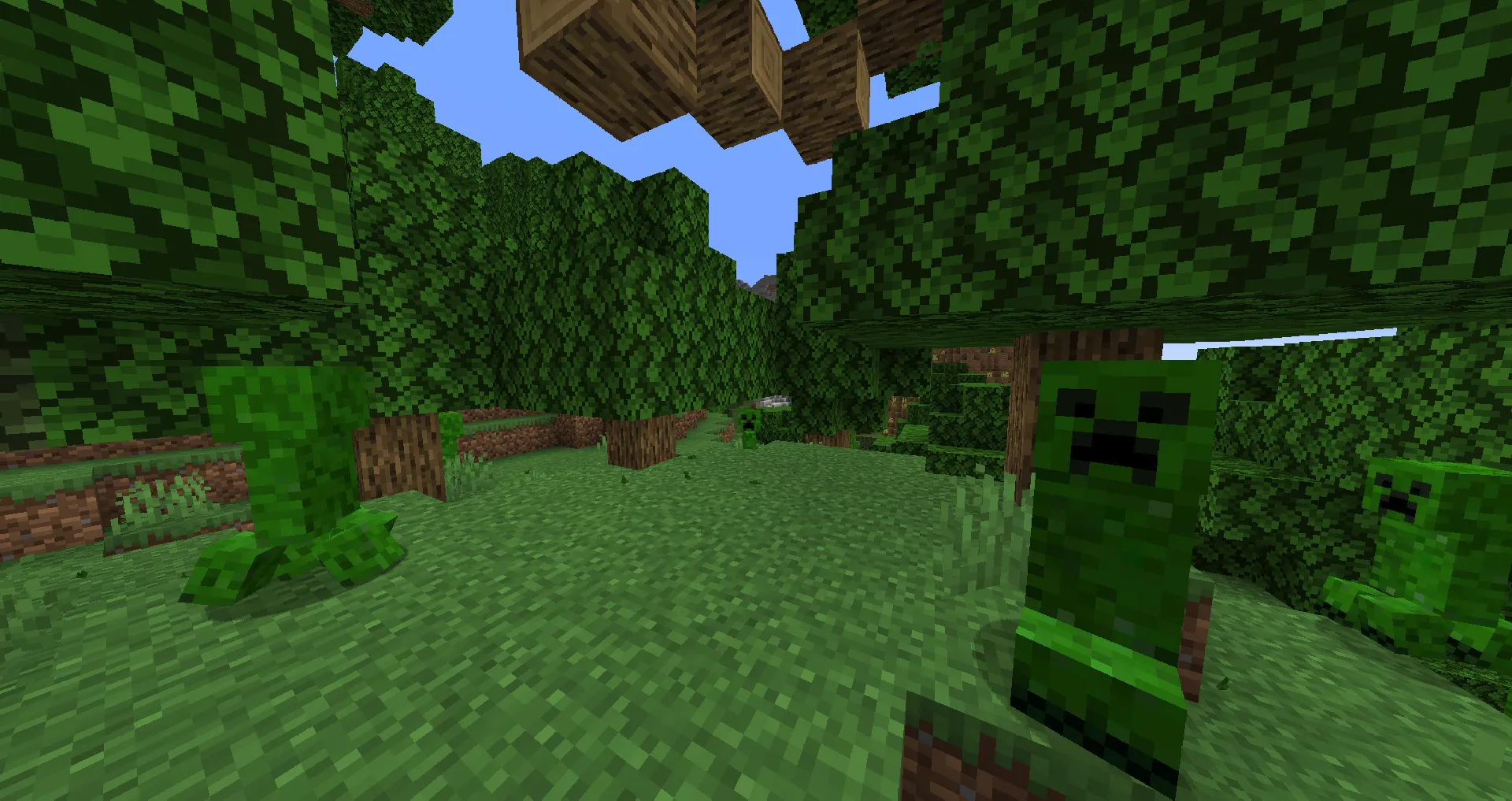 NewCreeper — скриншот 1 (Текстуры, Minecraft)