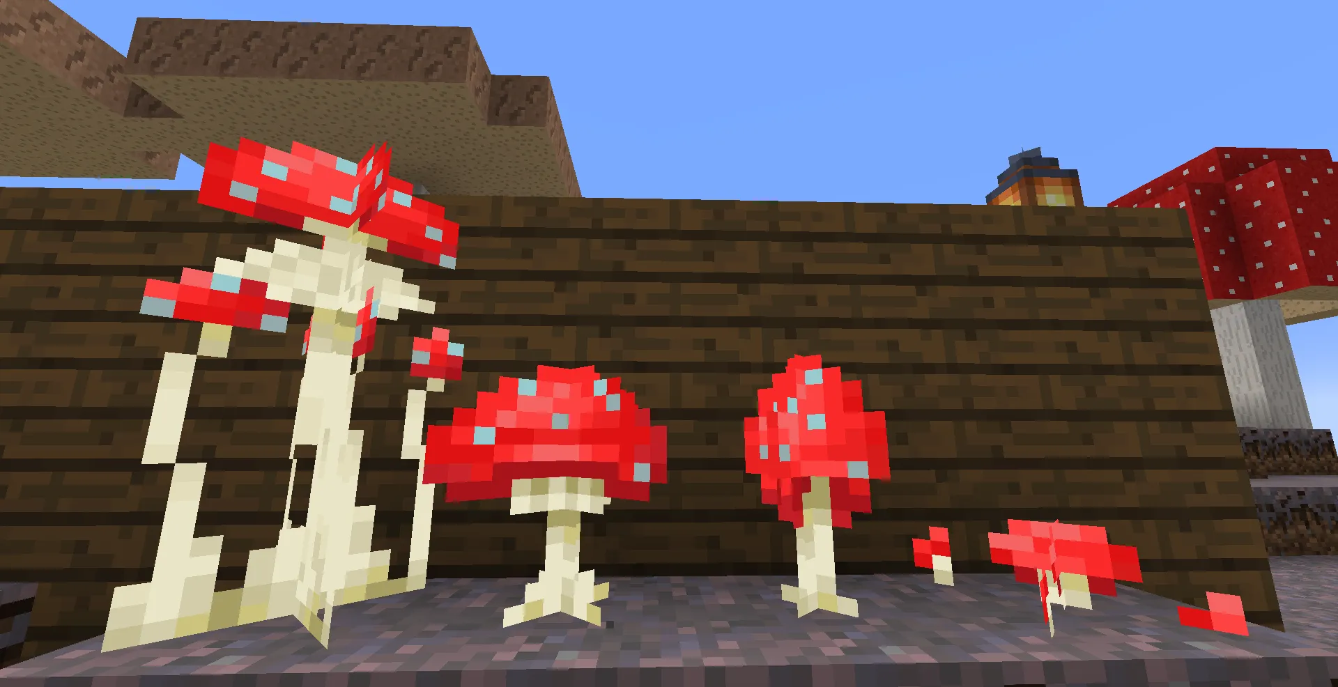 Fantasy World: Mushroom Islands — скриншот 9 (Моды, Minecraft)