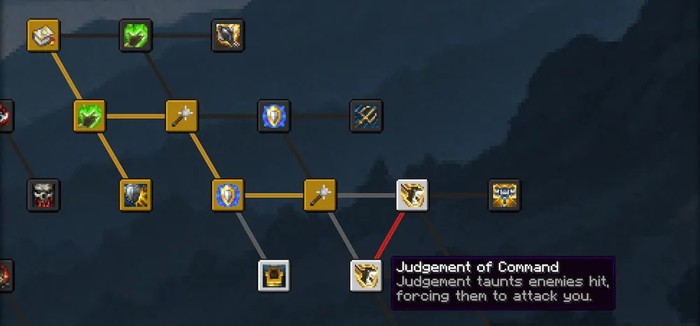 Skill Tree (RPG Series) — скриншот 1 (Моды, Minecraft)