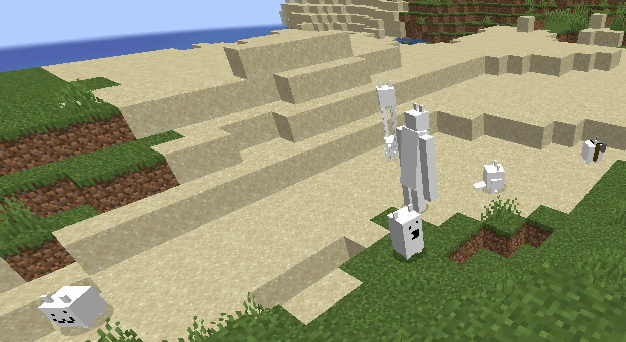 The battle cats take over, Моды, Minecraft