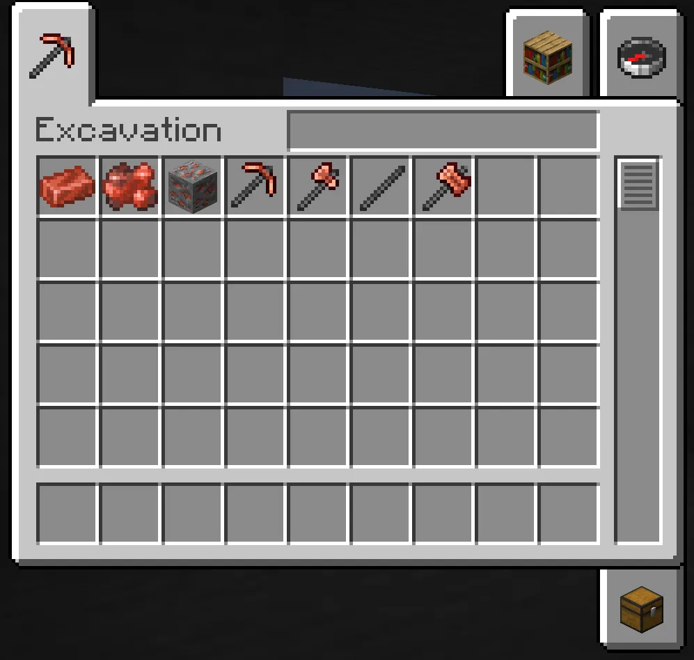 Excavite, Моды, Minecraft