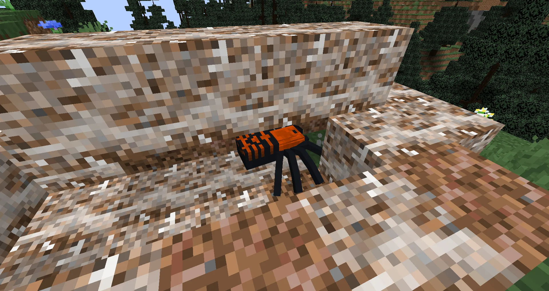 Spider Horror Modpack — скриншот 2 (Модпаки, Minecraft)