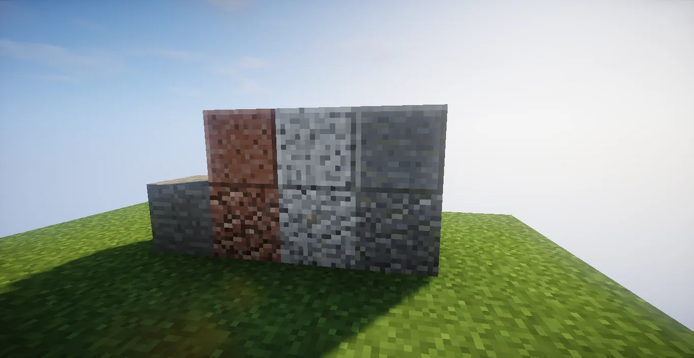 The lost village server ressource pack(smoother stones) — скриншот 2 (Текстуры, Minecraft)