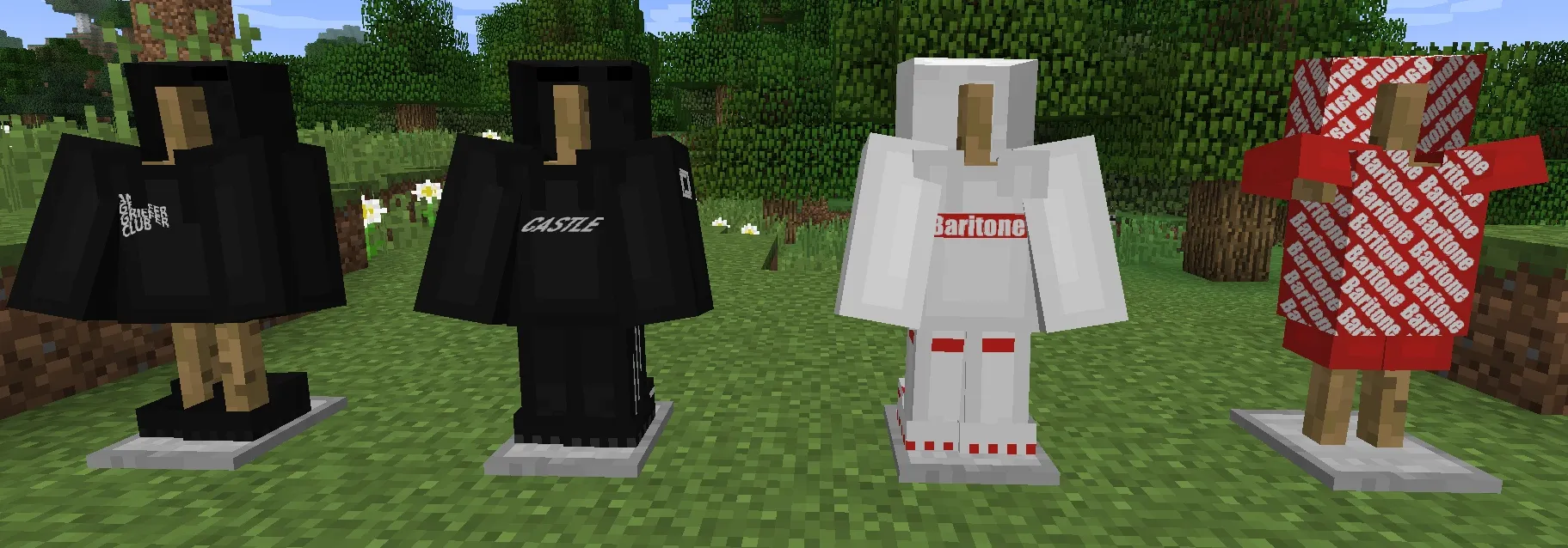 Hype Wear — скриншот 1 (Моды, Minecraft)